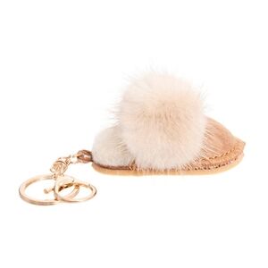 Keychain Sherpa Mule Purse Charm